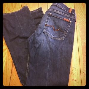 7 For all Mankind Flare leg jeans size 29